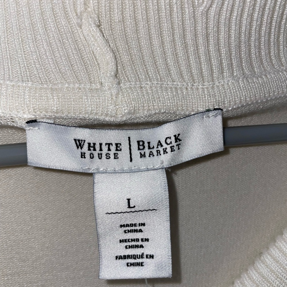 Whbm Sweater With Button Detail New - image 2